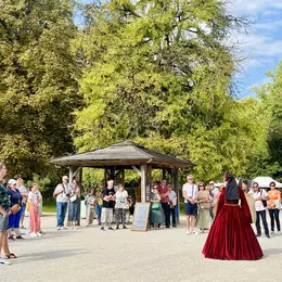 Visite costumée du Château du Grand Jardin à Joinville avec Antoinette de Bourbon