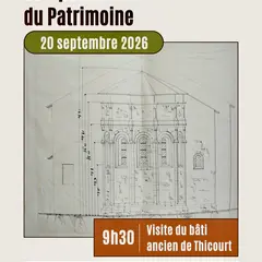 Visite guidée du patrimoine ancien de Thicourt pour les Journées Européennes du Patrimoine