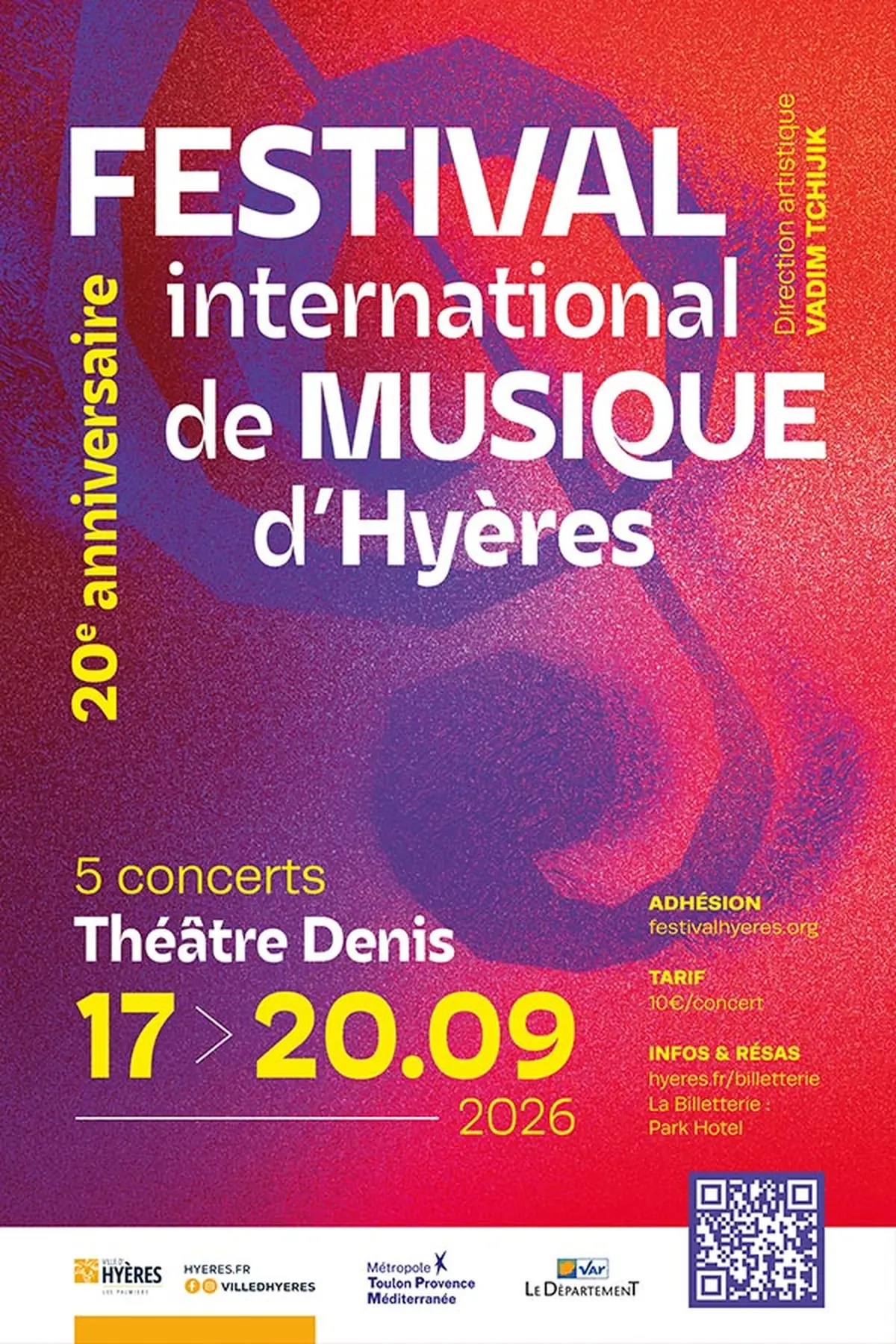 Festival International de Musique d'Hy&egrave;res au Th&eacute;&acirc;tre Denis