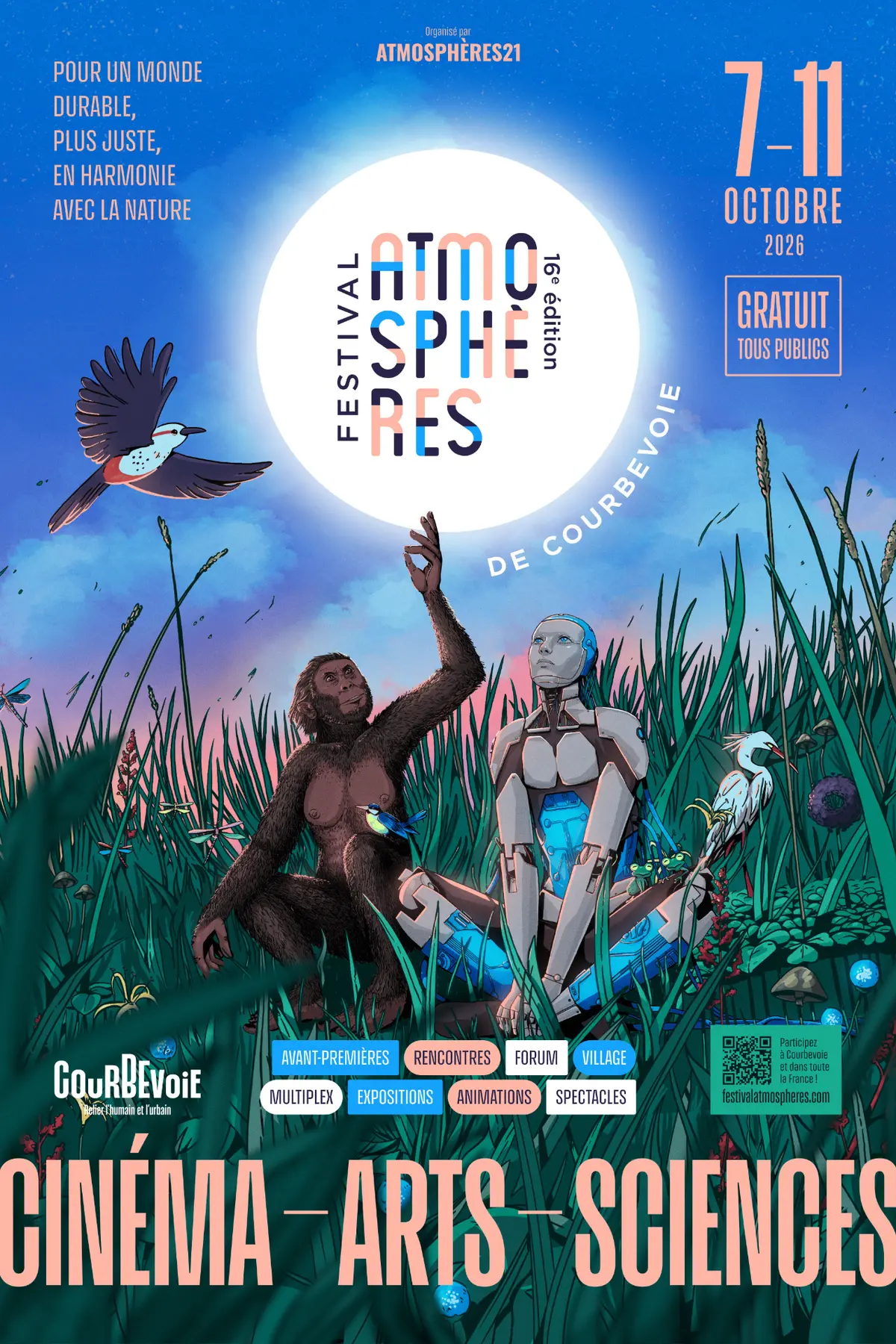 Festival Atmosphères à Courbevoie : cinéma, sciences et rencontres pour sa 16e édition