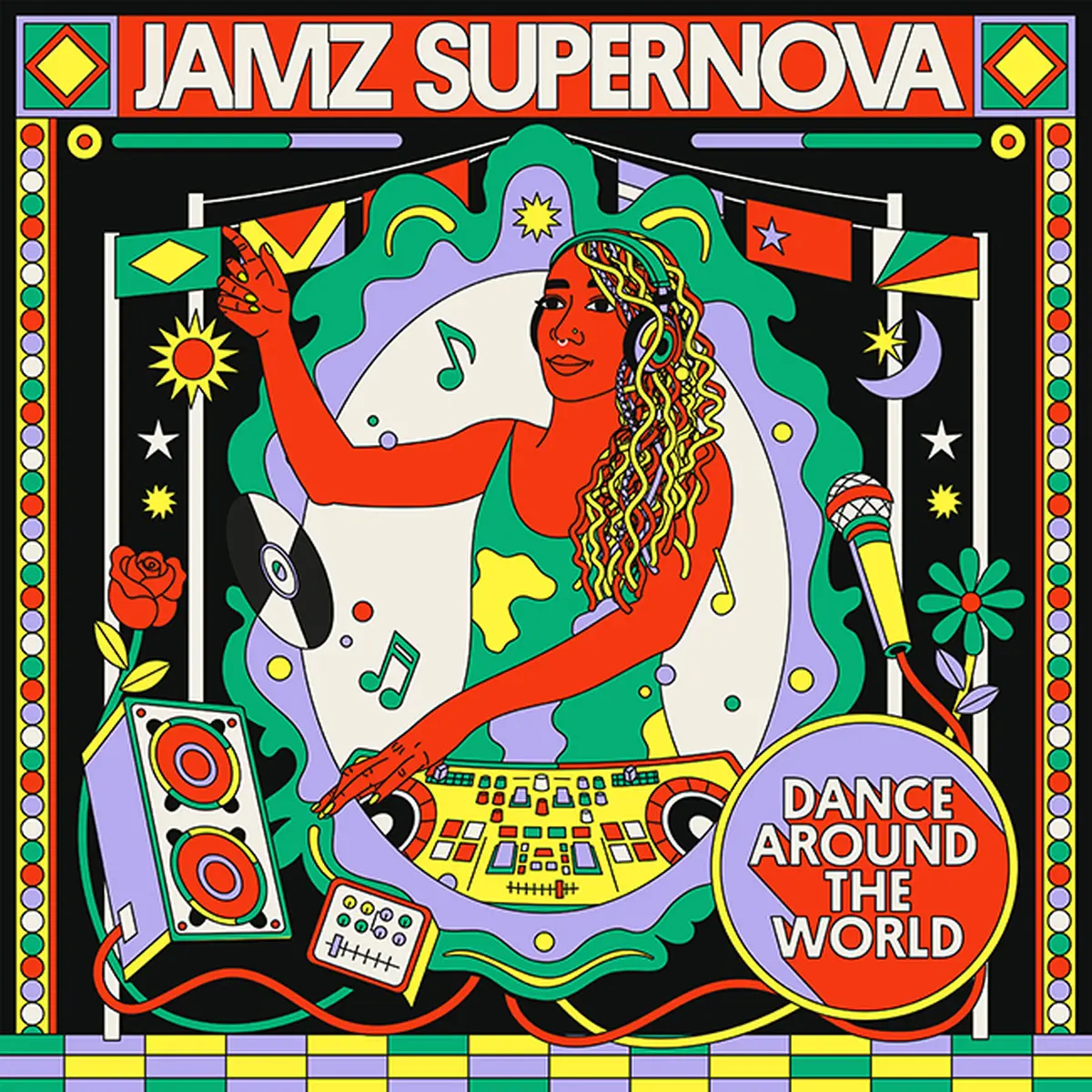 Dance Around The World : la nouvelle compilation de Jamz Supernova chez Mr Bongo