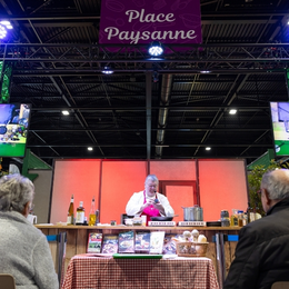 La Place Paysanne aux Journées d'Octobre : animations gourmandes et terroir alsacien au Parc Expo de Mulhouse