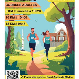 La Foulée Saint Aubinoise : course à pied et marche à Saint-Aubin-de-Médoc