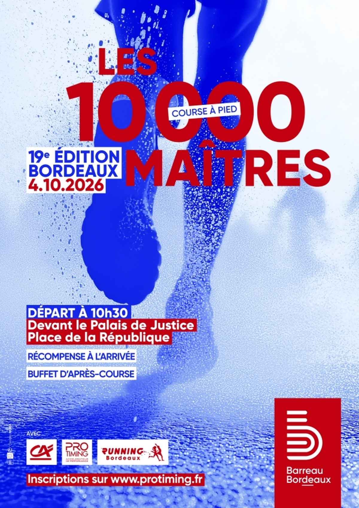 Les 10 000 Maîtres : course à pied de 10 km à Bordeaux