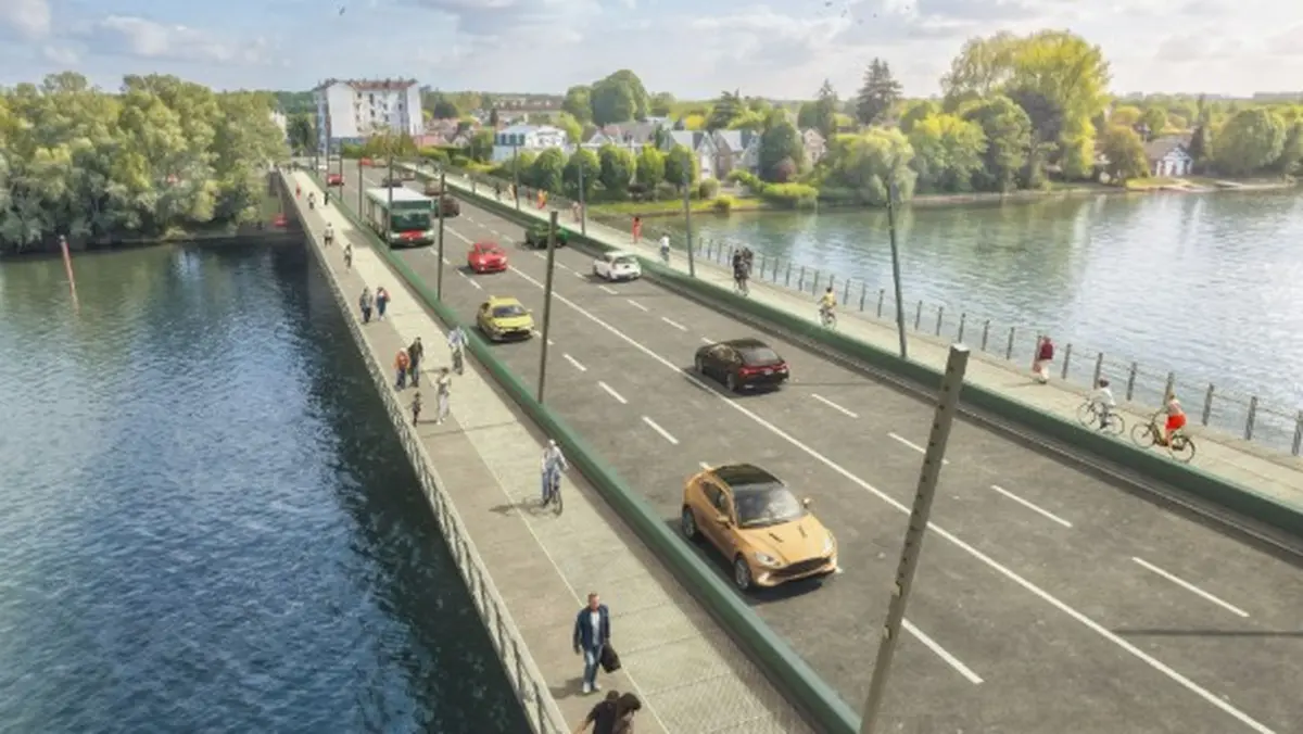 Travaux sur le pont de la Première Armée entre Draveil et Juvisy-sur-Orge