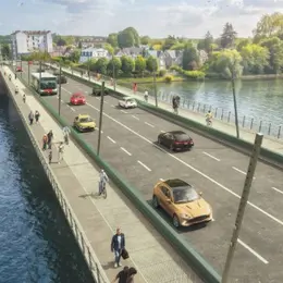 Travaux sur le pont de la Première Armée entre Draveil et Juvisy-sur-Orge