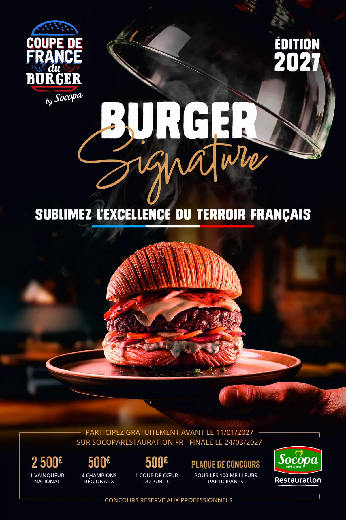 Coupe de France du Burger by Socopa : la Grande Finale à Paris
