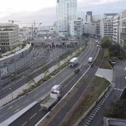 Boulevard de la Défense à Nanterre : l'ouverture du double sens de circulation sur la RD 914