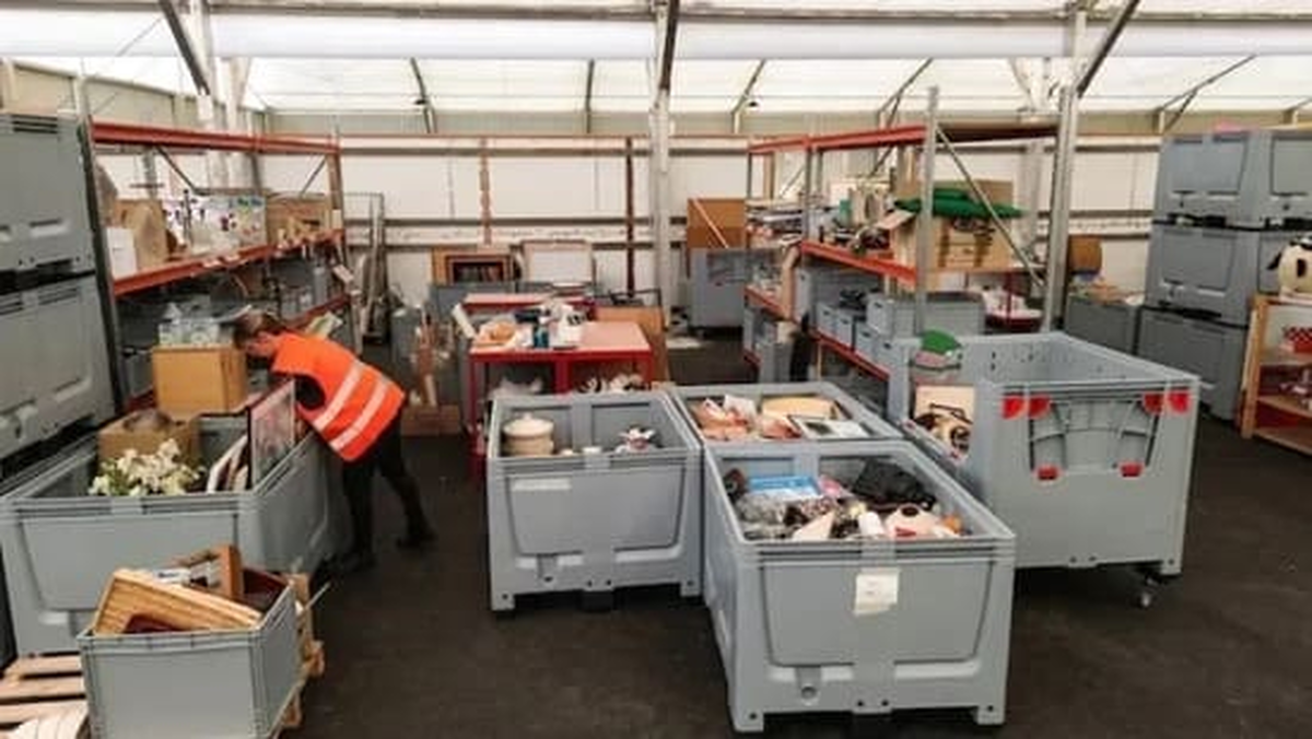 Comptoir du don de la Ressourcerie métropolitaine à Rezé