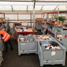 Comptoir du don de la Ressourcerie métropolitaine à Rezé