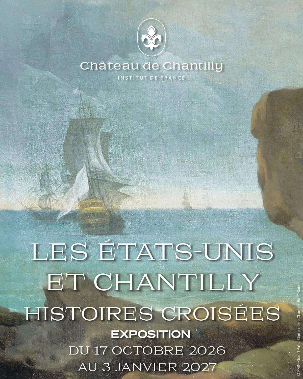 Exposition sur les histoires croisées entre Chantilly et les États-Unis au musée Condé