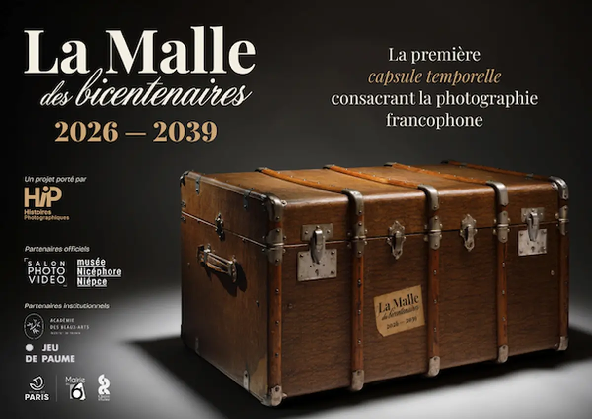 La Malle des bicentenaires : une capsule temporelle dédiée à la photographie au Salon Photo & Vidéo à la Villette