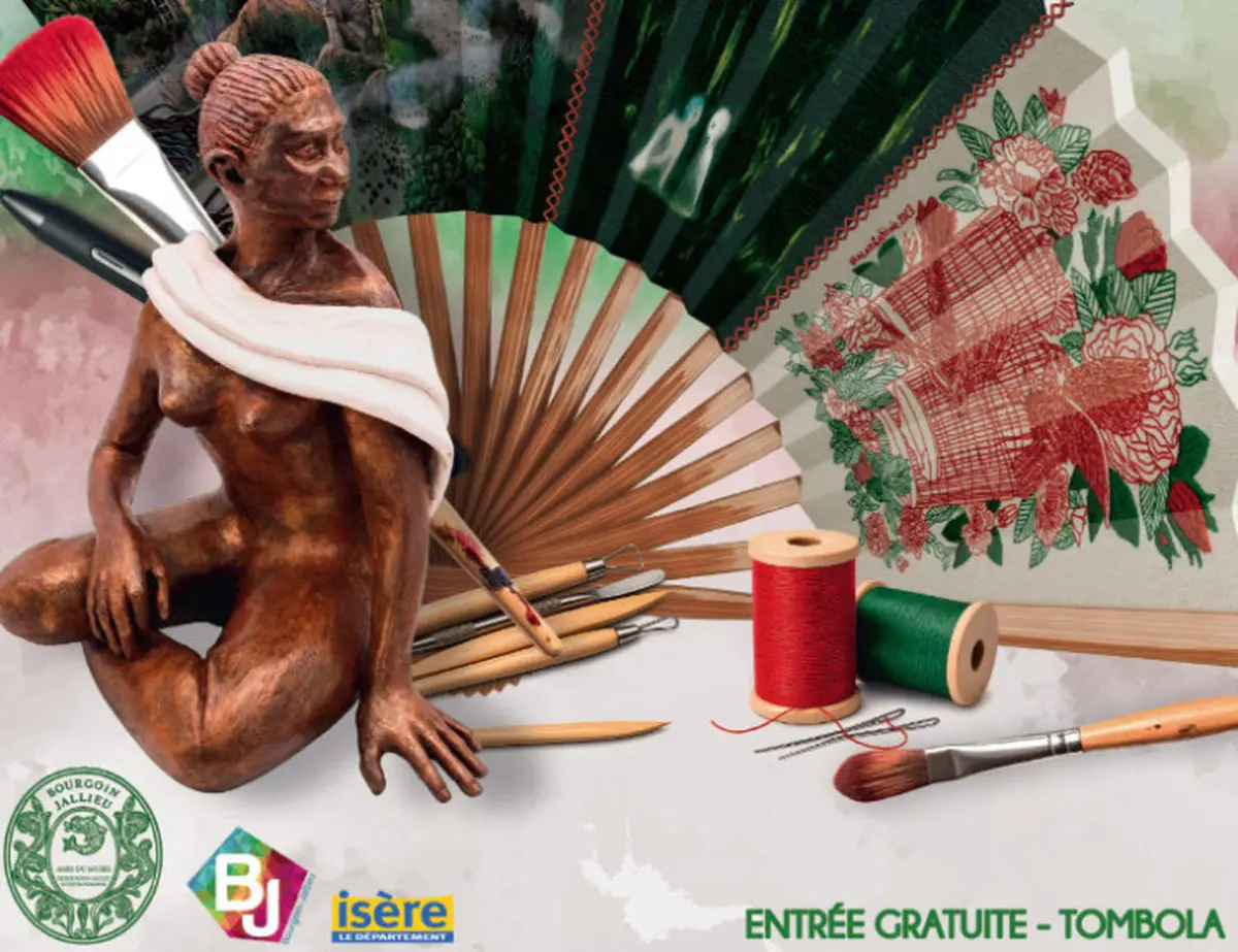 Le Salon des Arts de Bourgoin-Jallieu à la Halle Grenette