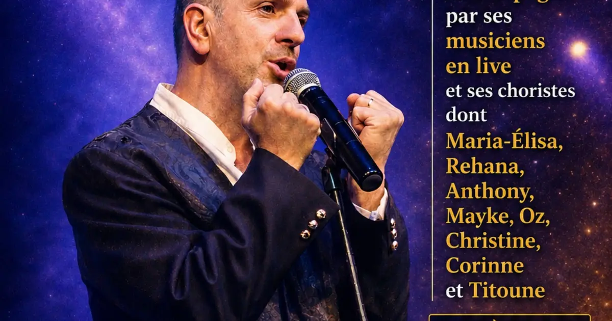 Yves Scheer chante Michel Delpech au Théâtre de la Sinne à Mulhouse