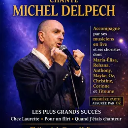 Yves Scheer chante Michel Delpech au Théâtre de la Sinne à Mulhouse