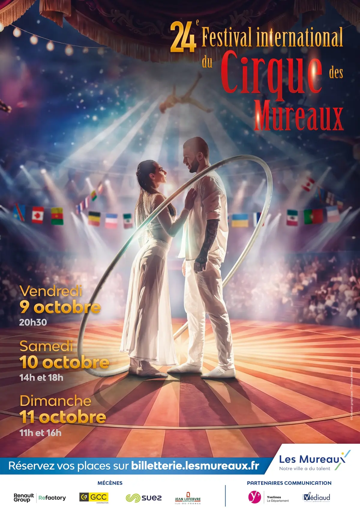 Festival de Cirque à La Médiathèque des Mureaux