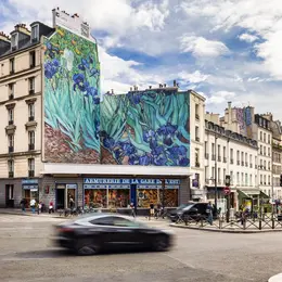 Reproductions monumentales de l'impressionnisme dans les rues de Paris par Getty