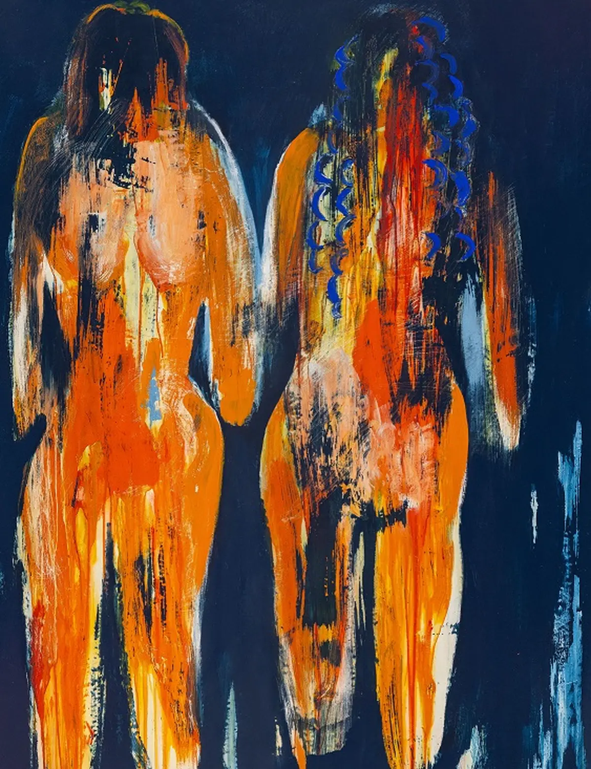 Exposition de peinture d'Esmaël Bahrani au Centre d'art contemporain de la Matmut à Saint-Pierre-de-Varengeville