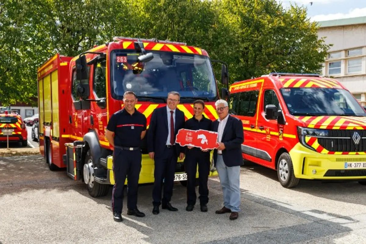 14 nouveaux véhicules pour les sapeurs-pompiers de l'Essonne