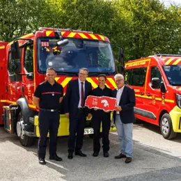 14 nouveaux véhicules pour les sapeurs-pompiers de l'Essonne