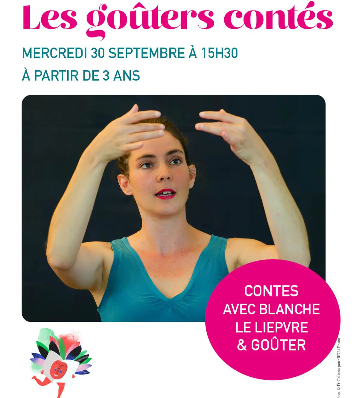 Goûter conté pour enfants à Rennes : Compère, qu'as-tu vu ? au Pôle associatif Marbaudais