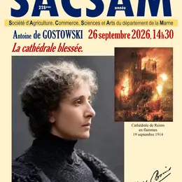 Conférence sur Mel Bonis et la cathédrale de Reims à Châlons-en-Champagne