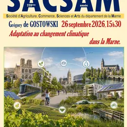 Conférence sur l'adaptation au changement climatique à Châlons-en-Champagne