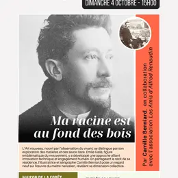 Conférence sur Émile Gallé à la Maison de la Forêt de Saint-Sauveur