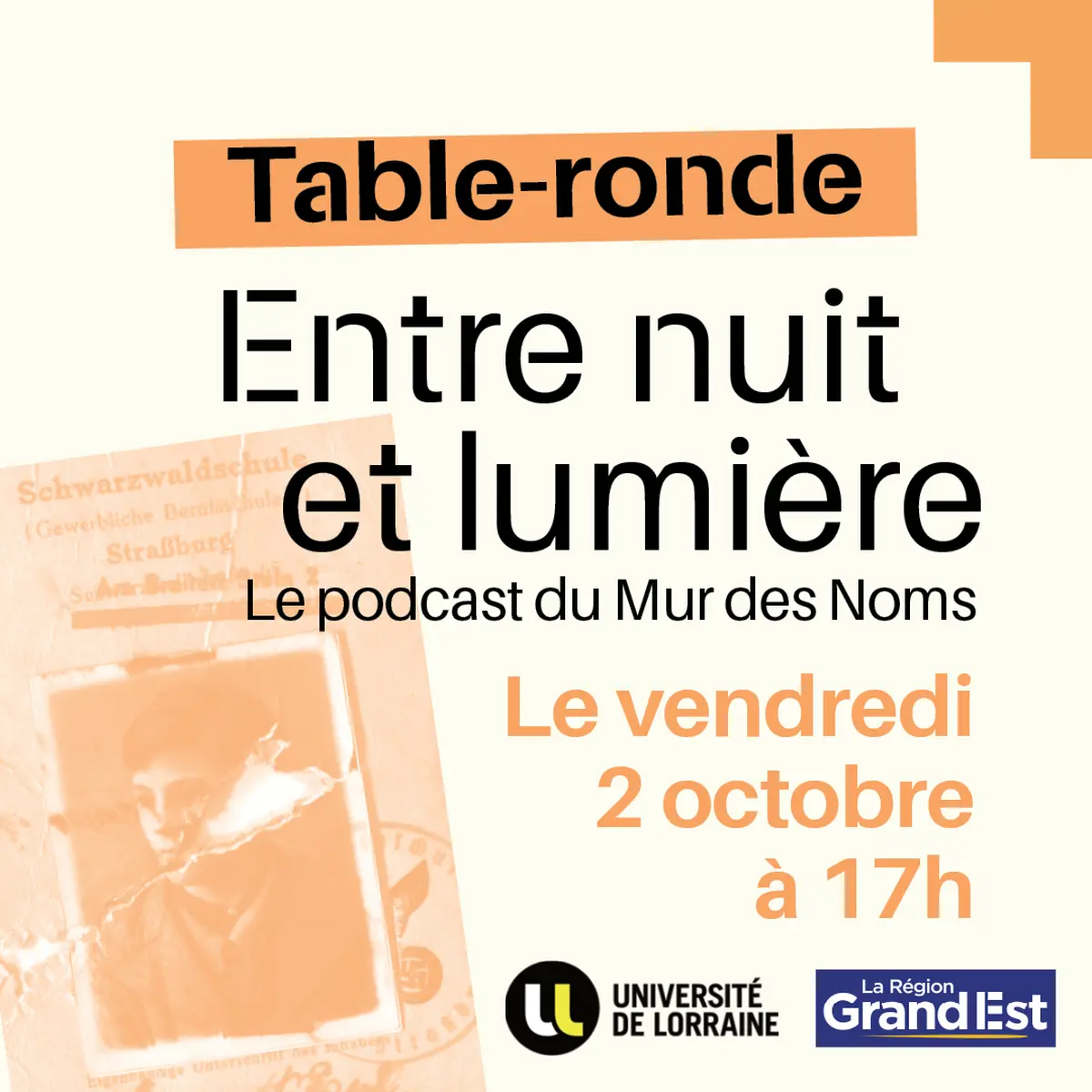 Table-ronde autour du podcast Entre nuit et lumière à Metz