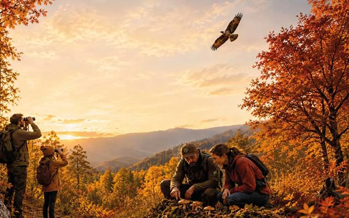 Les parcs naturels départementaux des Alpes-Maritimes à découvrir en automne