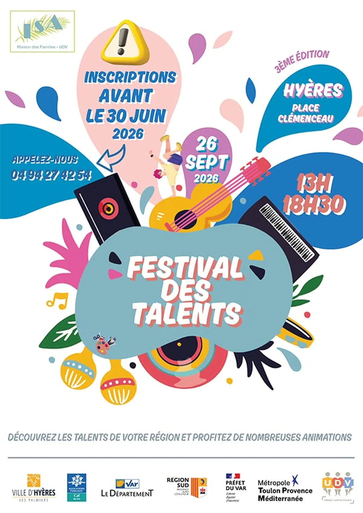 Festival des Talents à Hyères : une journée dédiée aux artistes locaux