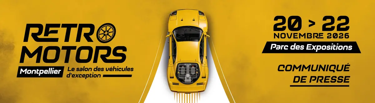 Salon Rétro Motors à Montpellier : voitures de collection et véhicules d'exception