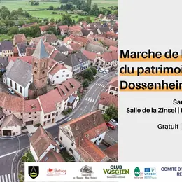 Marche de l'Histoire et du Patrimoine à Dossenheim-sur-Zinsel