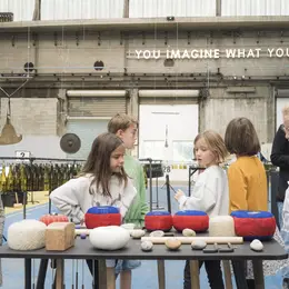 Visite-atelier pour enfants aux Grandes Locos de La Mulatière