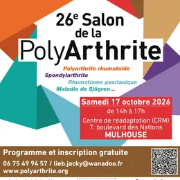 Salon de la PolyArthrite et des rhumatismes inflammatoires chroniques à Mulhouse