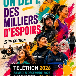 Course caritative pour le Téléthon à Libourne
