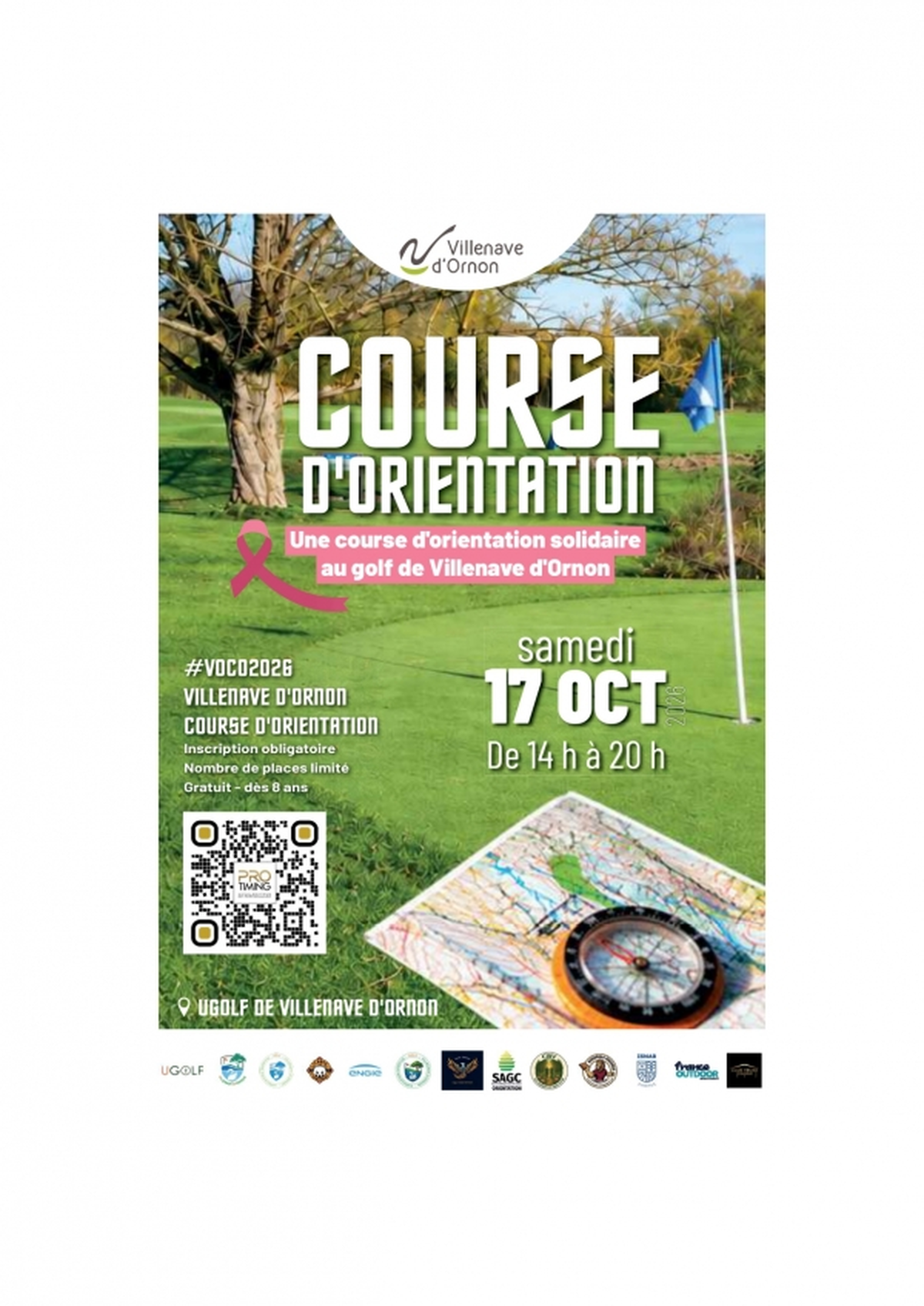 Course d'orientation solidaire à Villenave-d'Ornon