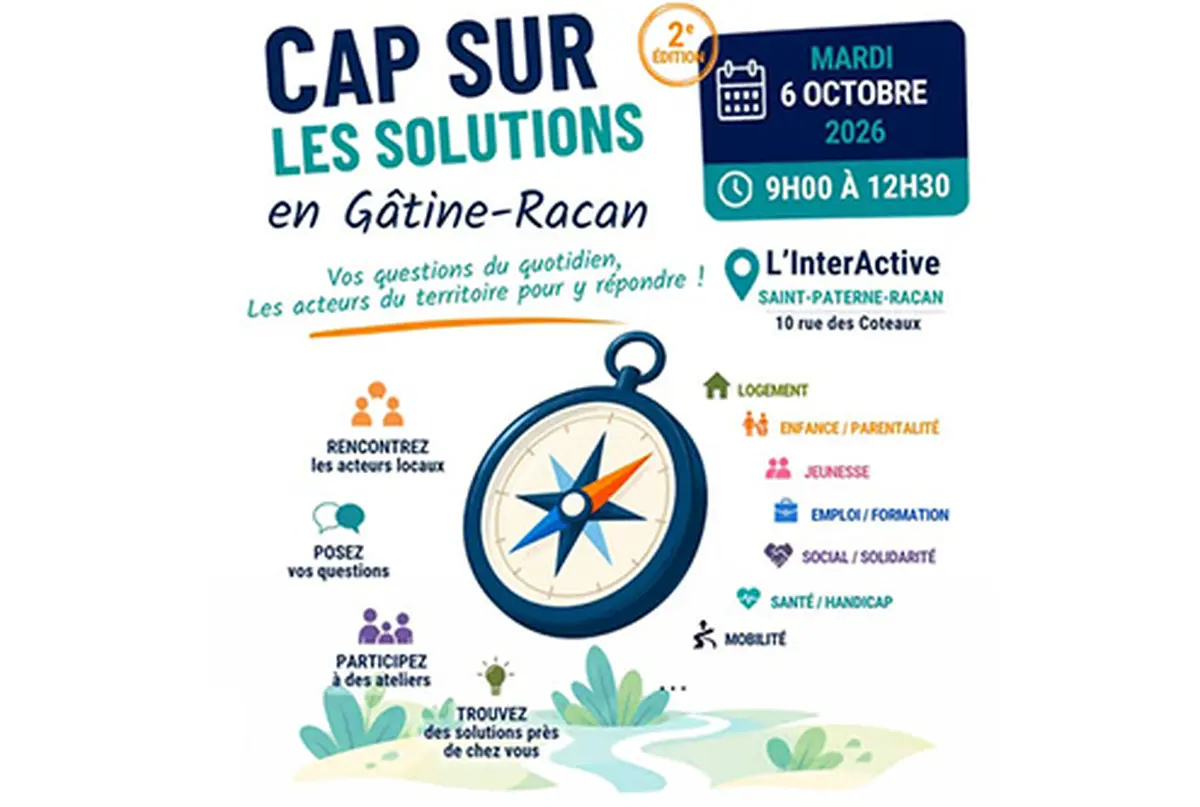 Conférence Cap sur les solutions à Saint-Paterne-Racan