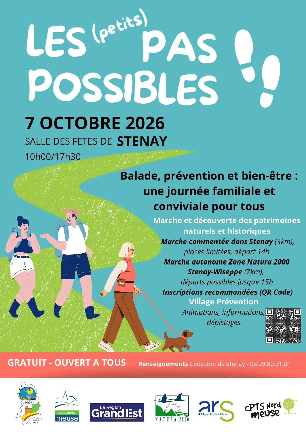 Marche commentée à Stenay : Les (petits) Pas Possibles entre patrimoine et nature