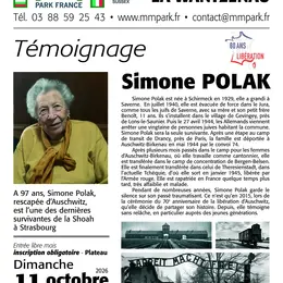 Conférence-témoignage de Simone Polak sur la Seconde Guerre mondiale à La Wantzenau