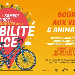Journée de la Mobilité Douce à Nice sur la Promenade du Paillon