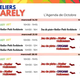 Ateliers pour enfants à la Fondation Vasarely d'Aix-en-Provence