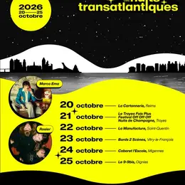 Concert des Nuits Transatlantiques à Reims : Marco Ema et Rosier en tournée