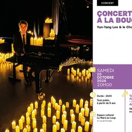 Concert à la bougie au Perray-en-Yvelines : piano et voix à la lueur des flammes