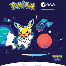 Exposition Pokémon x ESA à la Cité de l'espace de Toulouse