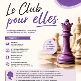 Échecs à Hyères : une après-midi dédiée aux femmes à la Maison des échecs