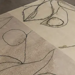 Exposition de tapis-tableaux à la Galerie Diurne de Paris : Ratures &amp; Artefacts de Marcel Zelmanovitch