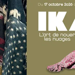 Exposition sur les arts textiles au Musée de Bourgoin-Jallieu : IKAT, l'art de nouer les nuages