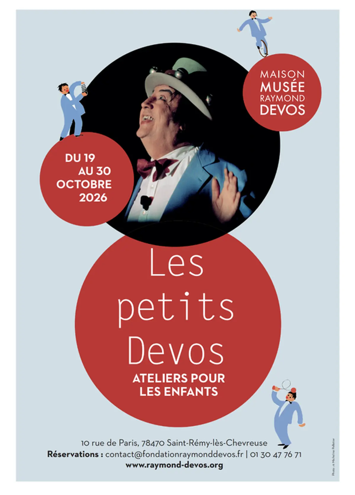 Ateliers créatifs pour enfants à la Maison-Musée Raymond Devos de Saint-Rémy-lès-Chevreuse