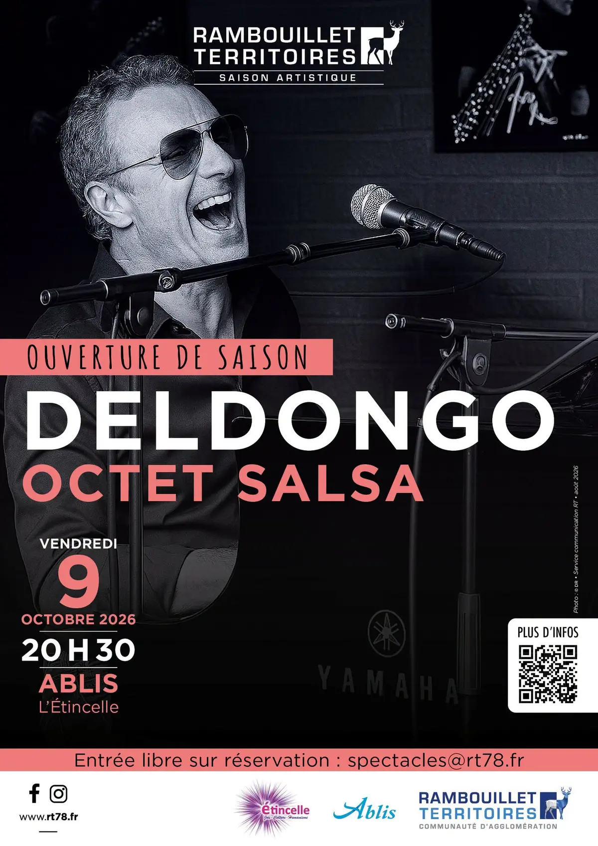Concert de salsa &agrave; Ablis : le Deldongo Octet rend hommage &agrave; Ray Barretto